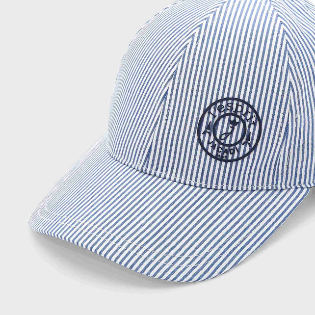 Boy striped baseball cap