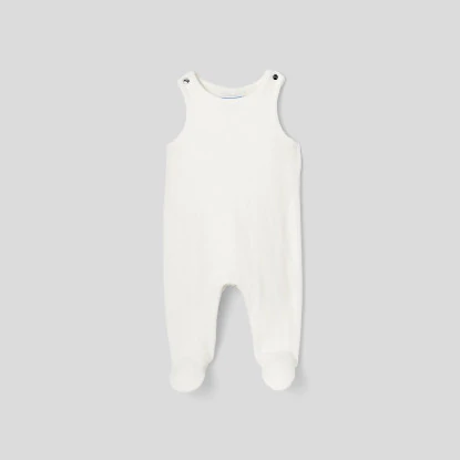 Baby boy loop velvet onesie