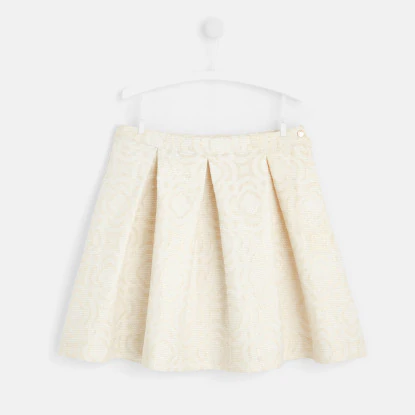 Girl Lurex skirt