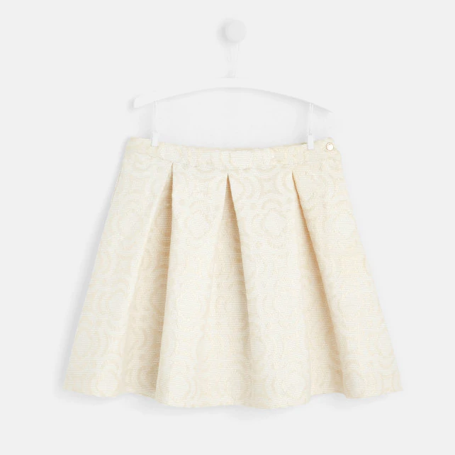 Girl Lurex skirt