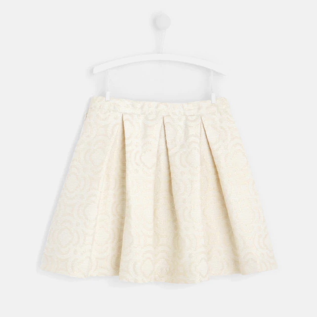 Girl Lurex skirt