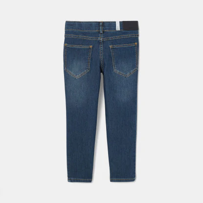 Boy denim fleece trousers