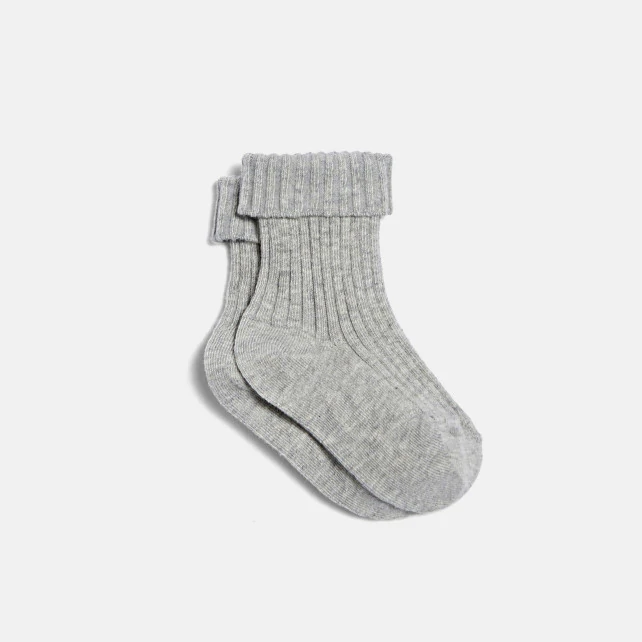 Toddler boy ribbed socks