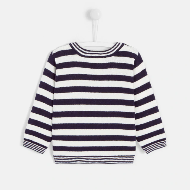 Toddler boy sailor stripe jumper