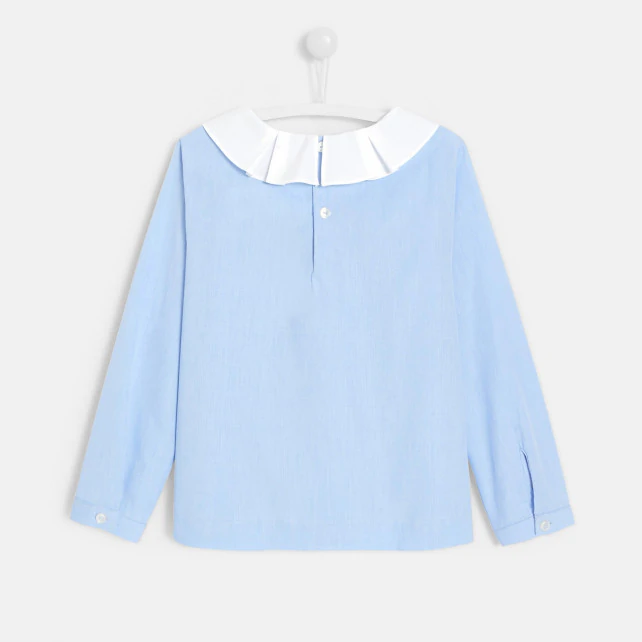 Girl poplin blouse