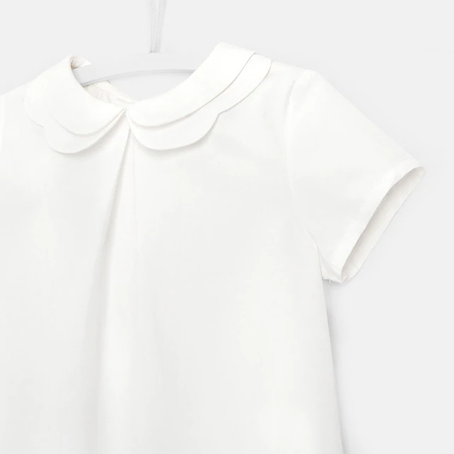 Girl short-sleeve blouse