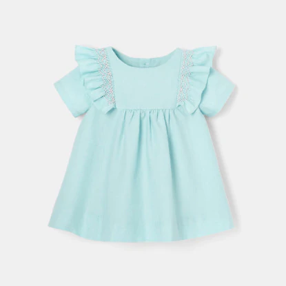 Baby girl ruffled dress