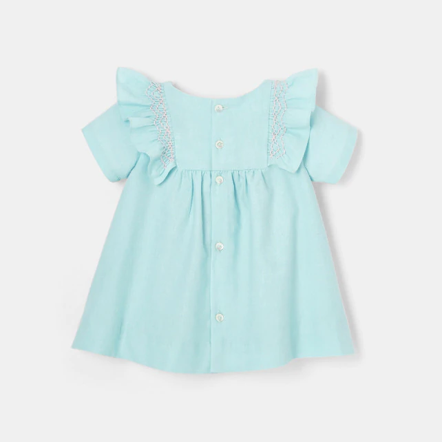 Baby girl ruffled dress