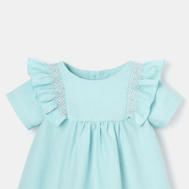 Baby girl ruffled dress