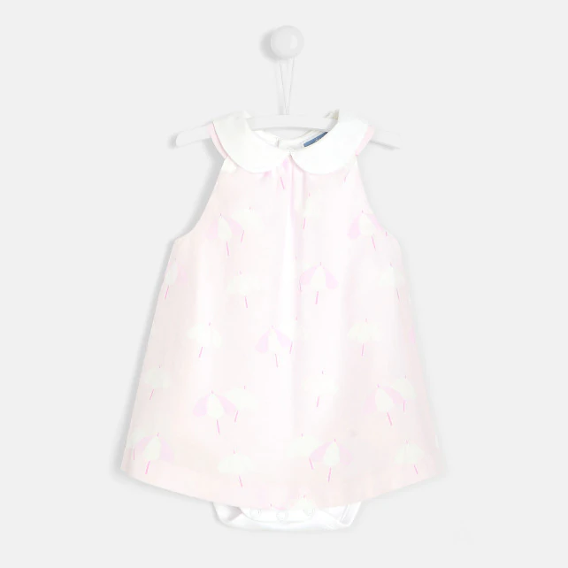 Baby girl bodysuit dress