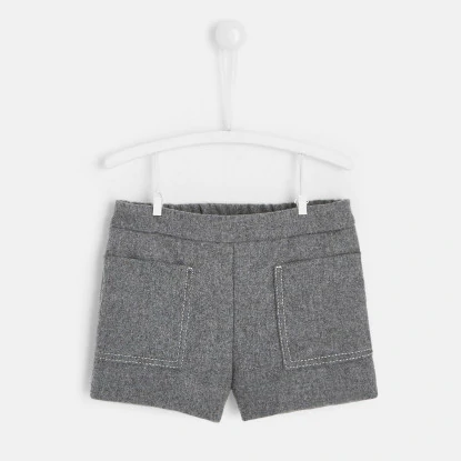 Toddler girl flannel shorts