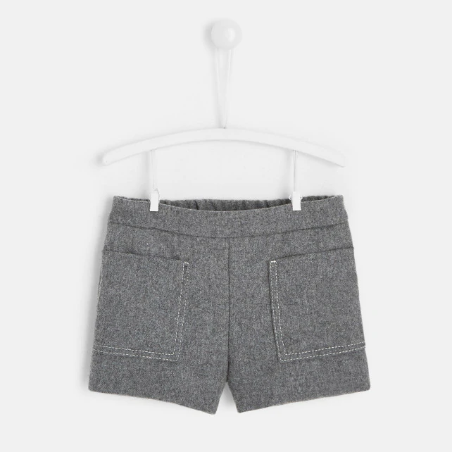 Toddler girl flannel shorts