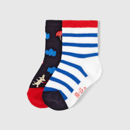 Baby boy sock duo