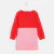 Toddler girl colour block dress