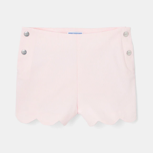 Girl cotton pique shorts