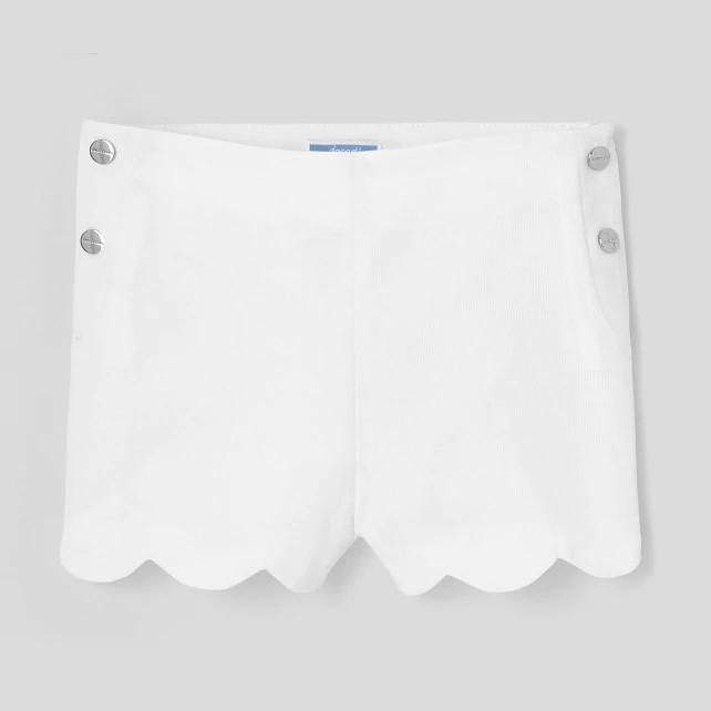 Girl cotton pique shorts