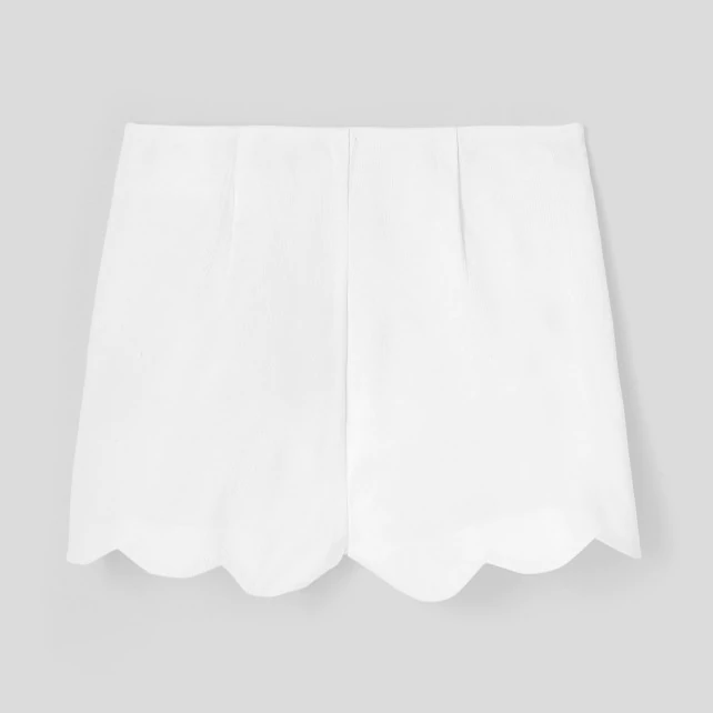 Girl cotton pique shorts