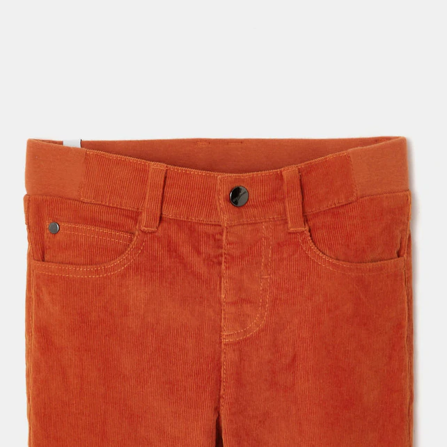 Boy lined corduroy trousers