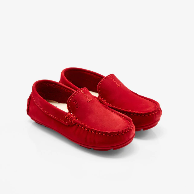 Boy nubuck loafers