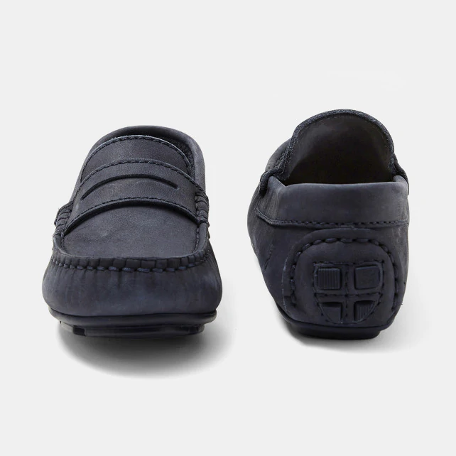 Boy nubuck loafers