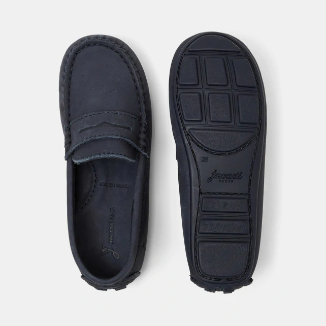 Boy nubuck loafers