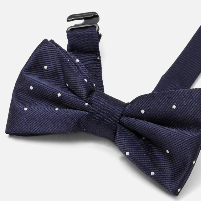 Polka dot bow tie