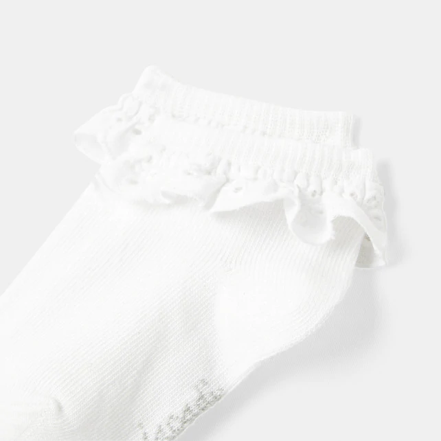 Baby girl ruffled socks