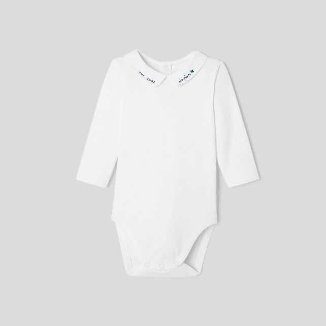 Baby boy long-sleeved bodysuit