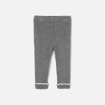 Toddler girl knit trousers