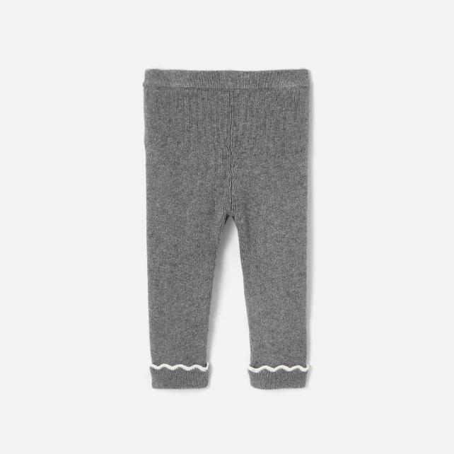 Toddler girl knit trousers