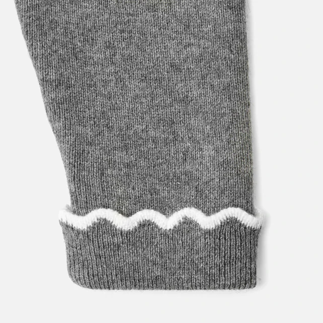 Toddler girl knit trousers