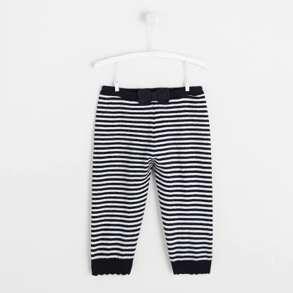 Toddler girl knit leggings