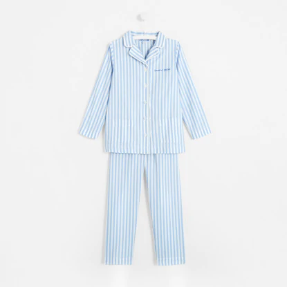 Boy striped pyjamas