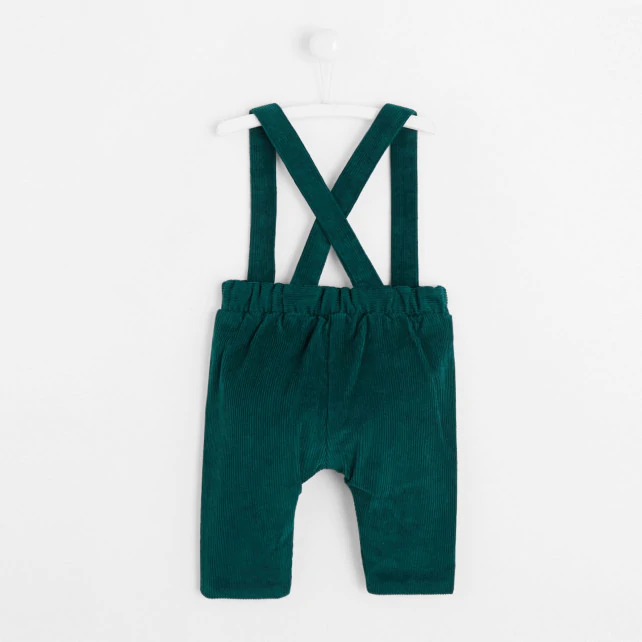 Baby boy corduroy dungarees