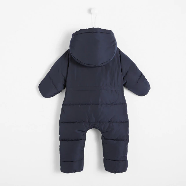 Baby boy nylon pram suit