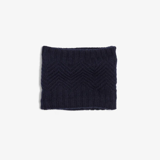 Boy snood with micro-fleece lining