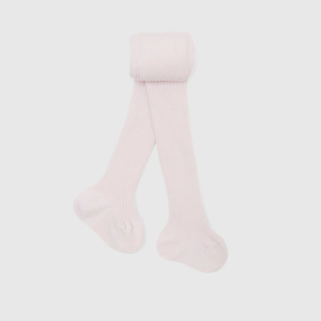 Baby girl ribbed tights