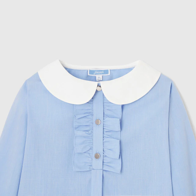 Girl poplin blouse