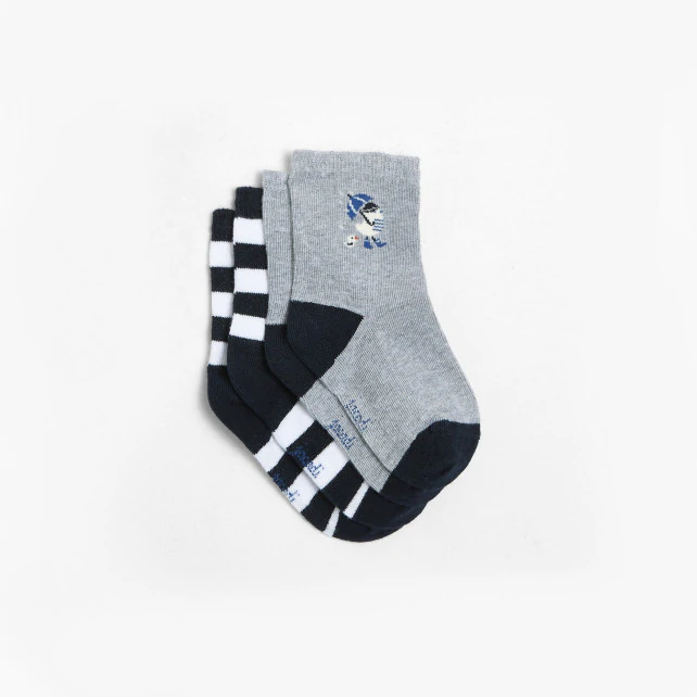 Toddler boy sock duo