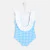 Toddler girl gingham swimsuit