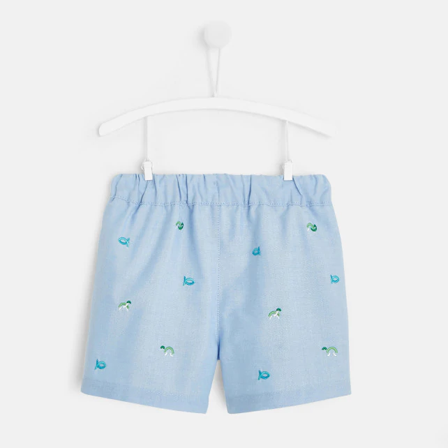 Toddler boy turtle swim shorts