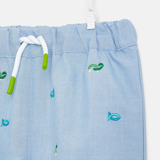 Toddler boy turtle swim shorts