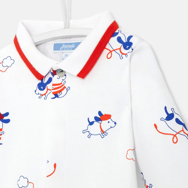 Baby boy printed footed Pyjamas