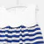 Baby girl striped bodysuit dress