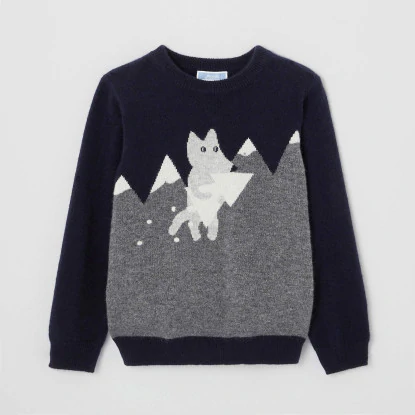 Boy cashmere jumper