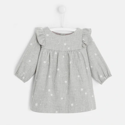 Baby girl flannel dress