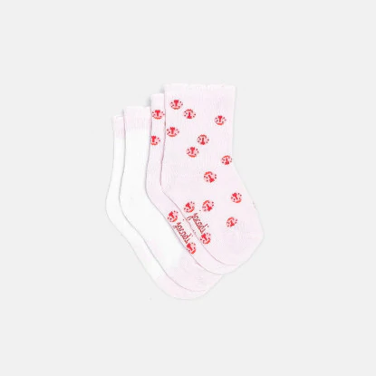 Baby girl sock duo