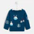 Baby boy playful patterned jumper