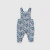 Baby girl Liberty print dungarees