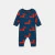 Baby boy onesie with Jacquard dog